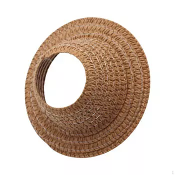 Кукольная шляпа для мини-кукол, реквизит для фотосъемки, головной убор 15 см 17 см коричневый