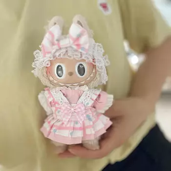 Кукольное платье, костюм, аксессуары для костюма, модная одежда, одежда для кукол 17 см, мальчиков розовый