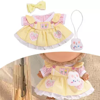 Кукольное платье принцессы миниатюрная одежда DIY аксессуары для кукол модные костюмы наряды для 38 см