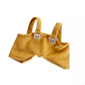 Кукольные аксессуары Брюки Одежда Игрушки Девочки Наряды Одевалки Возраст 5-7 8-10 жёлтый