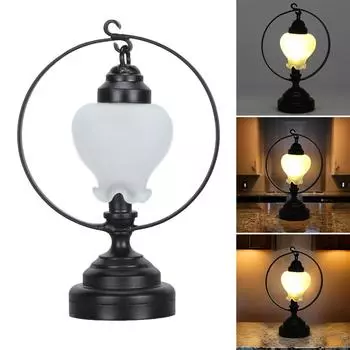 Кукольные домики 1/12 масштаба абажур миниатюрная мебель ролевые игры для детей кукольный домик мебель модель для кукольных домиков