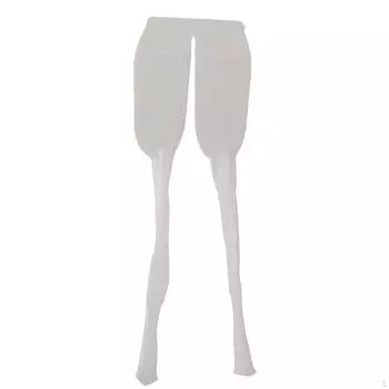 Кукольные леггинсы масштаба 1/6 для 12-дюймовых фигурок, миниатюрные аксессуары для чулок белый