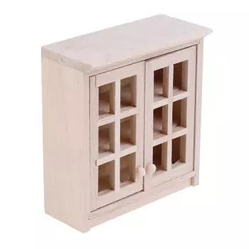 Кукольные миниатюры масштаба 1/12 настенные шкафчики модель шкафа аксессуары One Size