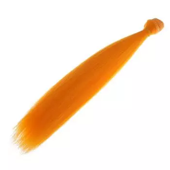 Кукольные парики для волос своими руками для изготовления кукольных накладок оранжевый