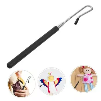 Кукольные ручки для кукол с половиной тела, наборы для взаимодействия родителей и детей, управление для кукольных представлений One Size серебряный