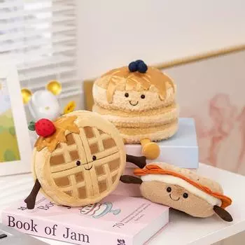 Кукольный десерт серии «Вафли» Кукольный торт Мягкие игрушки Куклы-кексы 7*14cm