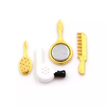 Кукольный дом Микро аксессуары Фен Расческа Зеркало Группа