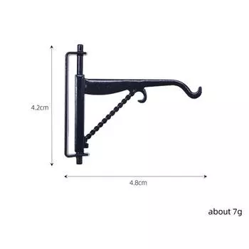 Кукольный дом, мини-кронштейн с крючком из сплава, Рождественская миниатюрная подвесная лампа, аксессуары