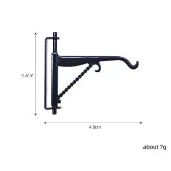 Кукольный дом, мини-кронштейн с крючком из сплава, Рождественская миниатюрная подвесная лампа, аксессуары