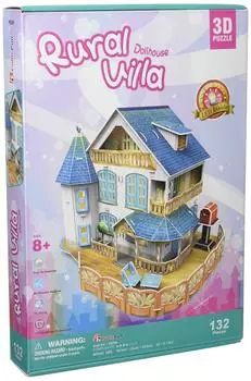 Кукольный домик 3D Craft модель Сельская вилла