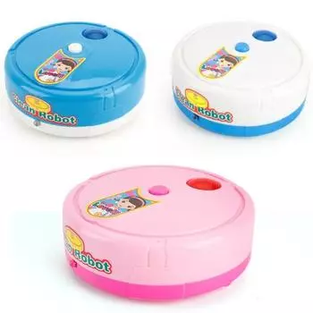 Кукольный домик электрическая музыкальная машина для чистки пылесос подметальный робот игрушка синий
