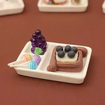Кукольный домик еда хлеб противень для приготовления пищи столовые приборы модель для кукольного дома или кукольные аксессуары миниатюрная деревянная кухня детская игрушка A2