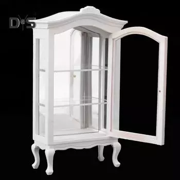 Кукольный домик «Грязь в глазу», миниатюрная деревянная витрина, витрина, кухонный аксессуар