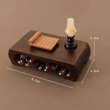 Кукольный домик Guzheng Guqin стол миниатюрная имитационная модель сценический реквизит для съемок