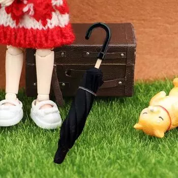 Кукольный домик, игрушечные аксессуары, модель зонтика, складной ретро-стиль, хорошая детализация, микромасштабная сцена, реквизит для фотосессии, миниатюрный кукольный домик, игрушка