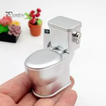 Кукольный домик, игрушечный туалет, модель с кнопкой смыва и звуком, модель фекалий, гладкая поверхность, защита от трещин, хорошая детализация, реквизит для фото, кукольный домик, миниатюрный кукольный домик белый