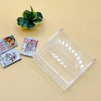 Кукольный домик книжная полка шкаф для хранения миниатюрный шкаф книжный столик полка модель игрушки своими руками