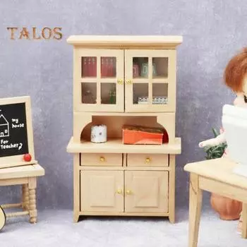Кукольный домик книжный шкаф миниатюрный имитация книжного шкафа с ящиками многоярусный мини деревянный книжный шкаф для 1:Кукольный домик 12 масштаба