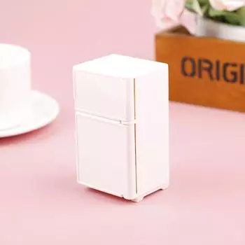 Кукольный домик миниатюрная скамейка холодильник игрушки кухня домашняя мебель украшение