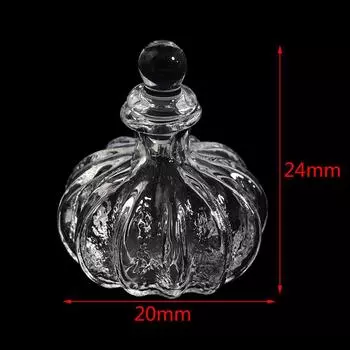 Кукольный домик миниатюрная стеклянная бутылка стеклянная пробка крошечная банка флаконы кукла декор игрушка 20*24mm