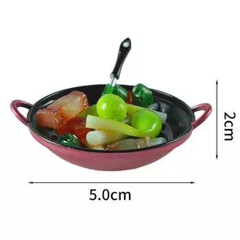 Кукольный домик миниатюрные аксессуары «сделай сам» кастрюля для приготовления пищи с моделью кухонной утвари A9