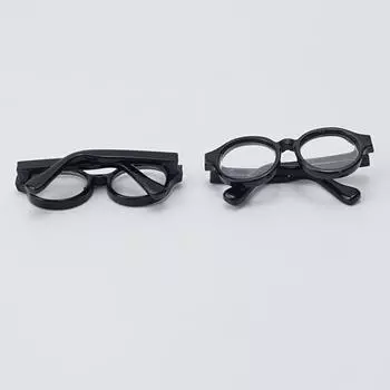 Кукольный домик миниатюрные прозрачные очки модель ролевые игрушки мебельные аксессуары