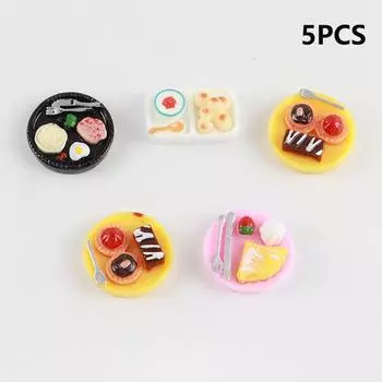 Кукольный домик миниатюрный чизкейк десерт модель игрушки для мини украшения кукольный домик аксессуары