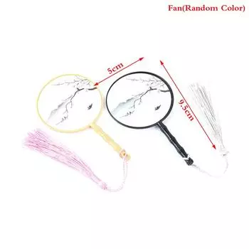 Кукольный домик миниатюрный складной экран флейта лютня гучжэн веер жизненная сцена орнамент