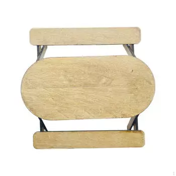 Кукольный домик миниатюрный столик для пикника своими руками,дерево 1:12 Стол, украшение кукольного домика для диорамы