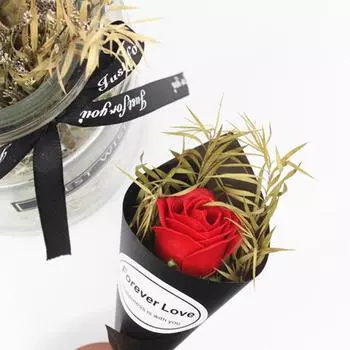 Кукольный домик миниатюрный сухой букет модель вечный цветок украшение куклы