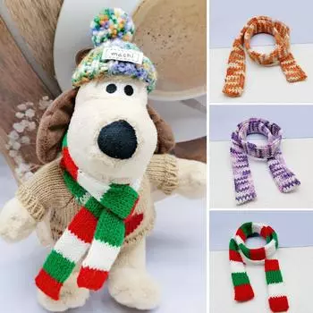 Кукольный домик Миниатюрный Вязаный Шарф Украшение DIY Куклы Одежда Аксессуары Наряды на День Рождения Подарок 01