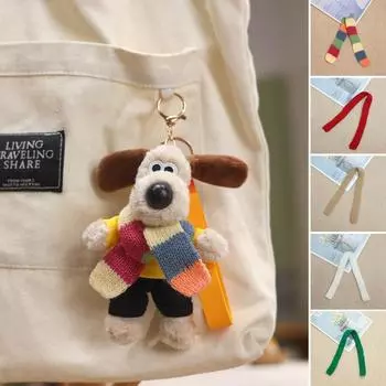 Кукольный домик Миниатюрный Вязаный Шарф Украшение DIY Куклы Одежда Аксессуары Наряды на День Рождения Подарок красный