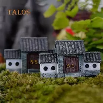 Кукольный домик миниатюры DIY дом вилла лесная фея плантатор сад домашний декор балкона