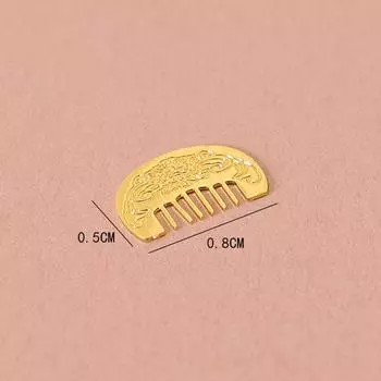 Кукольный домик Моделирование Мини Расческа для волос Кукла Китайский Стиль Заколка для волос Кукла Наряжаться Украшения Аксессуары Для Детей Ролевые Игры Игрушки