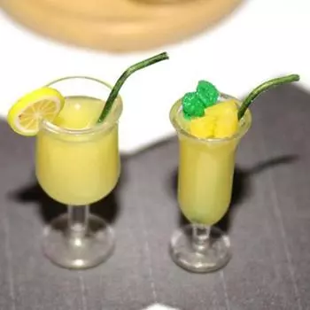 Кукольный домик Puntos, миниатюрная кукла с апельсиновым соком, сделай сам, еда, игровая сцена, декор, реквизит, мини-игрушка A