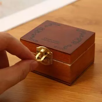 Кукольный домик ящик для хранения миниатюрный деревянный ящик ретро ящик для хранения модель с