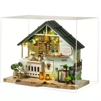 Кукольный домик ручной работы Набор Миниатюрный МАГАЗИН СЧАСТЬЯ ПЛАНЕТЫ (t-ФРИК) (ДА-006 СТУДИЯ)