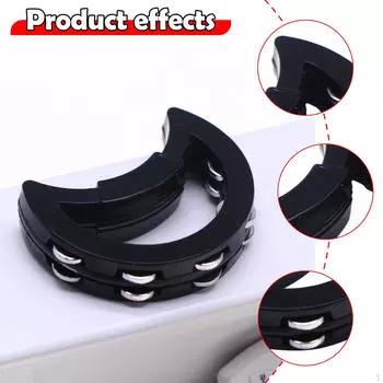 Кукольный домик Ручной тамбурин Музыкальный инструмент Портативное украшение Реквизит для создания атмосферы,