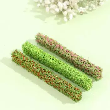Кукольный домик, садовая сцена, клумба, имитация кустарника, клумба, уличная мини-модель 1 Pcs