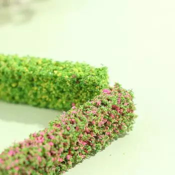 Кукольный домик, садовая сцена, клумба, имитация кустарника, клумба, уличная мини-модель One Size