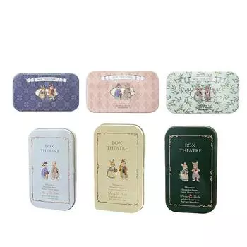 Кукольный домик «сделай сам», миниатюрный 3D кукольный домик, комплект, коробка, театр, детская игрушка ручной работы, подарок #5