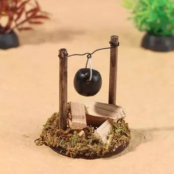 Кукольный домик «сделай сам», миниатюрный открытый сад, сцена, вилла, садовая подвесная печь