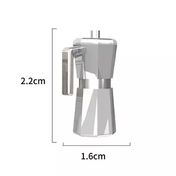 Кукольный домик, сетка, пространство, мини-кофейник, микро-сцена, модель, сделай сам, кухня, семейная игрушка, кукла, девочка, подарок, кукольная мебель, аксессуары