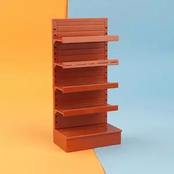 Кукольный домик супермаркет витрина кукольный домик имитация закусочной шкаф аксессуары для кукольного дома