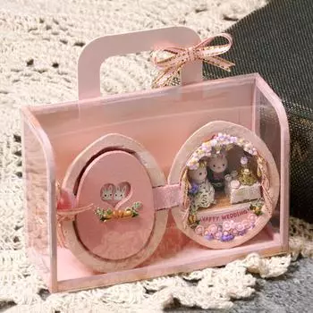 Кукольный домик своими руками, домик из семян, ручной работы, изготовление собранной модели, креативный рождественский подарок для девочки