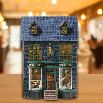 Кукольный домик своими руками, наборы миниатюрных домиков, 1:Мини-игрушки кукольного домика ручной работы, 24 масштаба, наборы для крошечных домиков с Shop