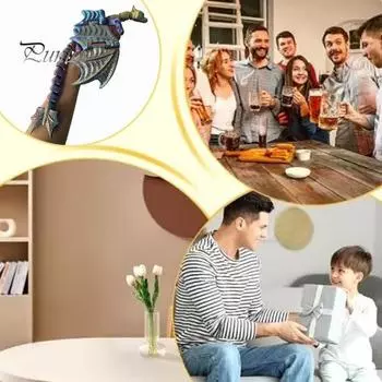 Кукольный дракон с подвижными суставами, 3D-печатная модель летающего дракона, игрушка для детей и взрослых, снятие стресса, шарнирная фигурка крылатого дракона, украшение A