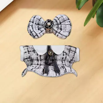 Кукольный костюм, платье, коллекционный комплект одежды, миниатюрный костюм для 6,69 дюймов светло-фиолетовый