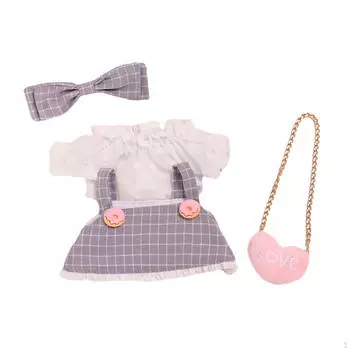 Кукольный наряд для мягких игрушек, комплект с юбкой, аксессуары для плюшевых игрушек Donut