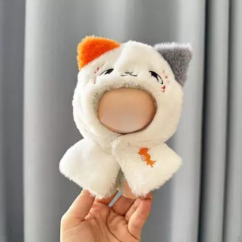 Кукольный плащ с капюшоном, одежда, наряд, модный косплей, свободный платок, костюм для 5,91 дюйма, сделай сам